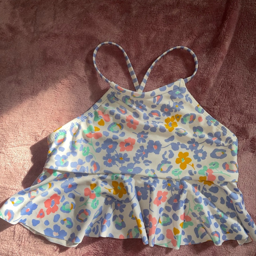 Cat & Jack flower Print Top